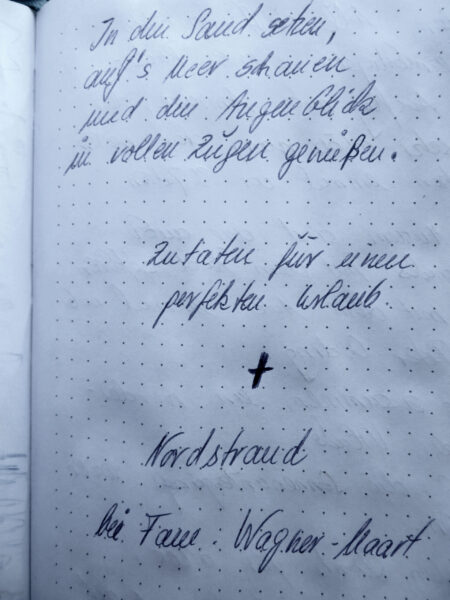 aus dem Gästebuch