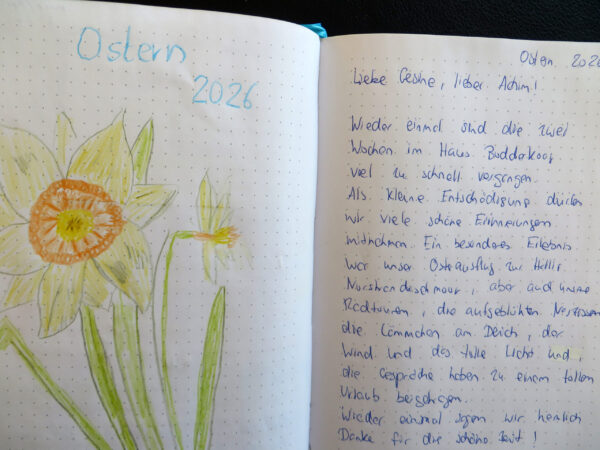 aus dem Gästebuch